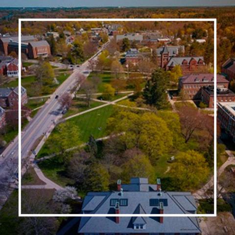 Image of campus from skyview